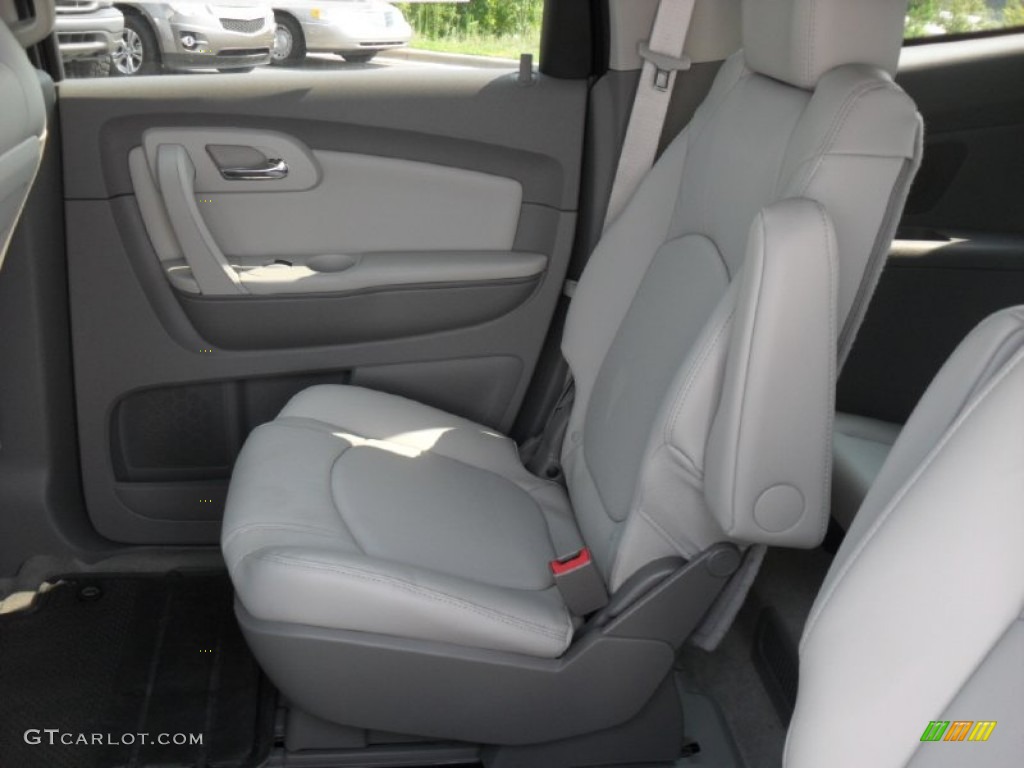 Dark Gray/Light Gray Interior 2012 Chevrolet Traverse LT Photo #53775327