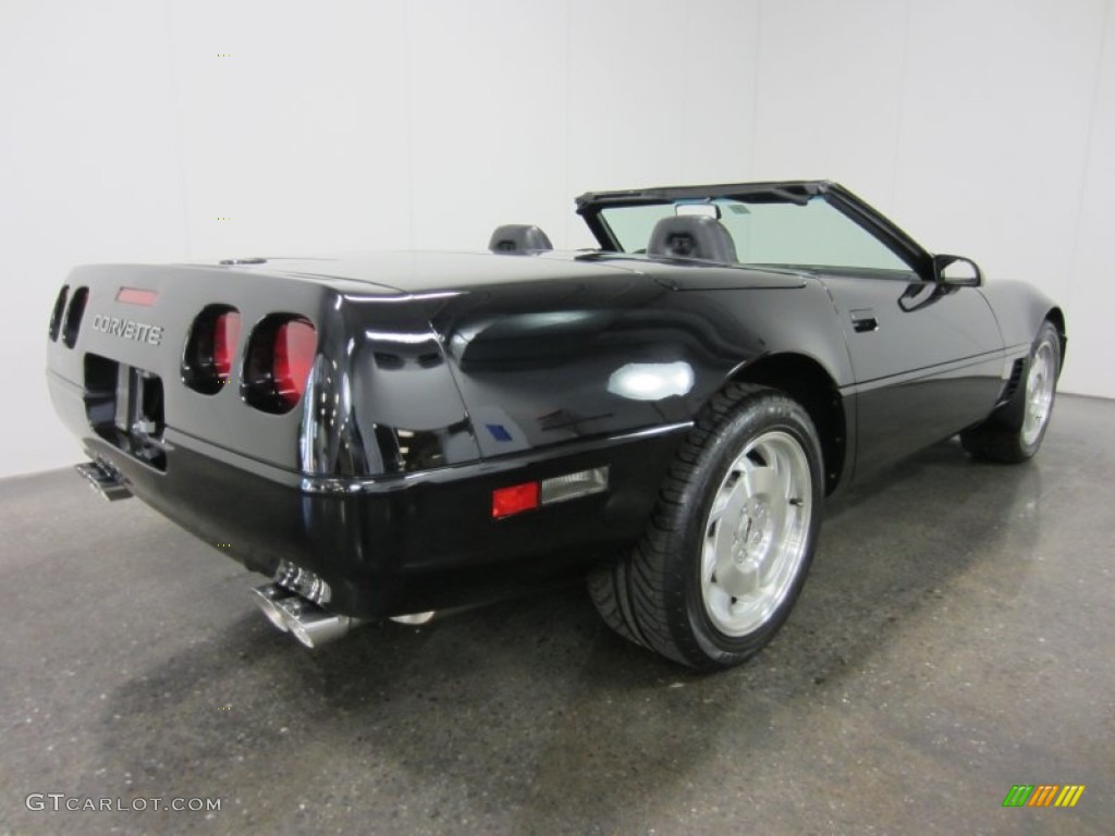 Black 1996 Chevrolet Corvette Convertible Exterior Photo #53775615