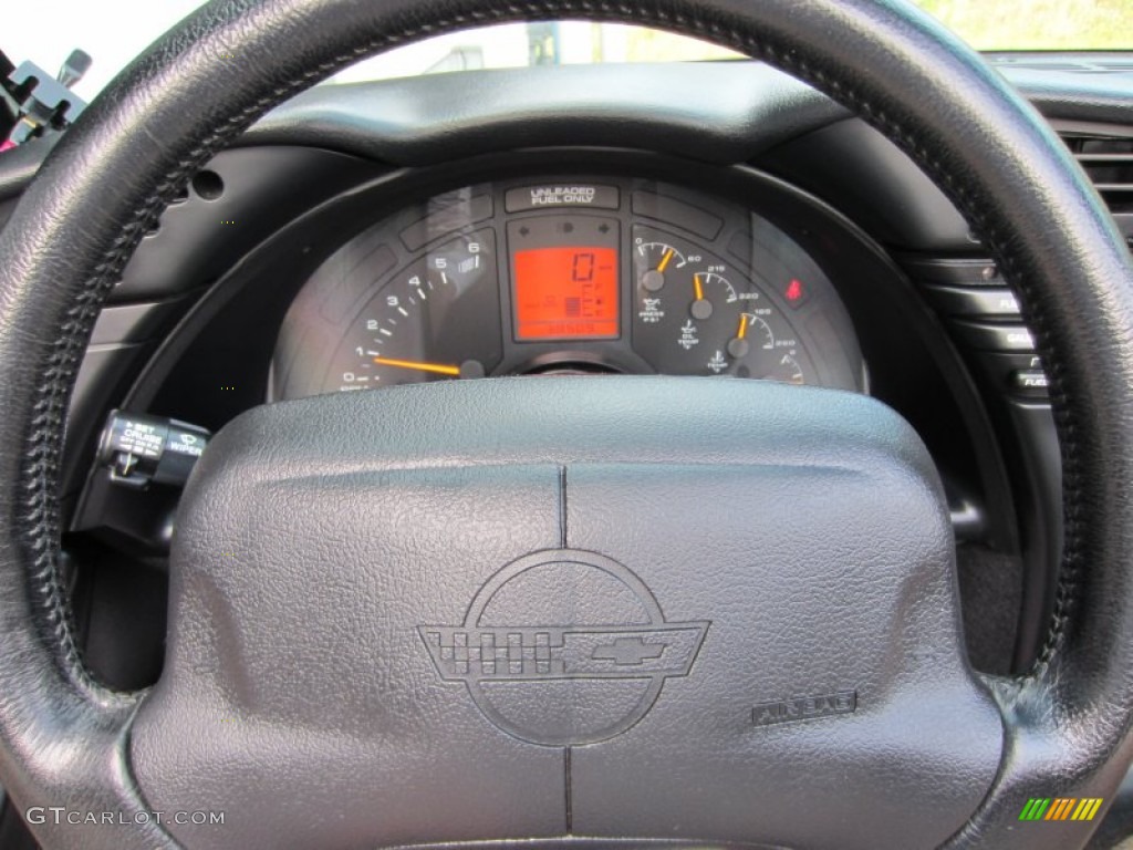 1996 Chevrolet Corvette Convertible Black Steering Wheel Photo #53775687