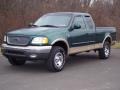 1999 Woodland Green Metallic Ford F150 XLT Extended Cab 4x4  photo #2