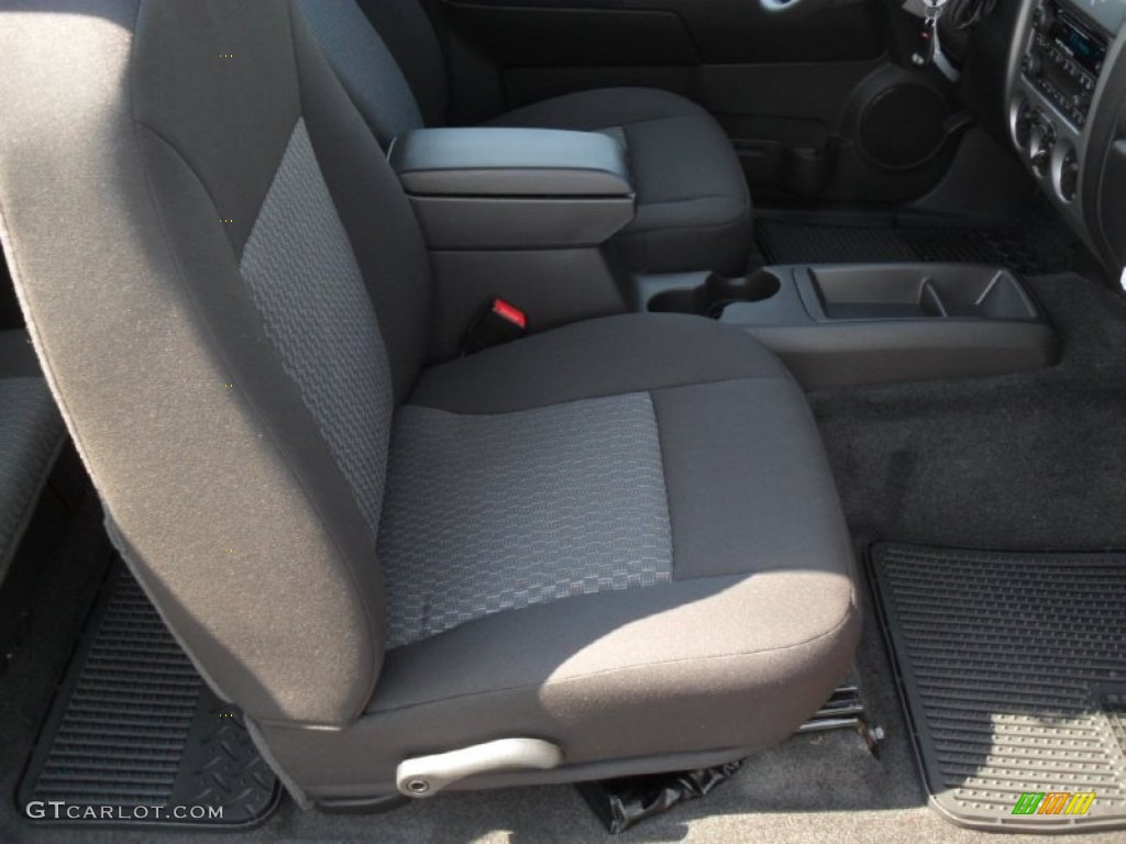 Ebony Interior 2012 Chevrolet Colorado LT Extended Cab Photo #53776279
