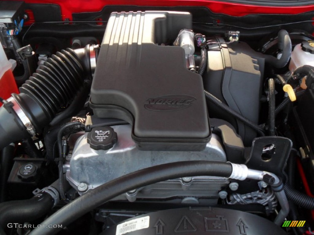 2012 Chevrolet Colorado LT Extended Cab 2.9 Liter DOHC 16-Valve Vortec 4 Cylinder Engine Photo #53776450