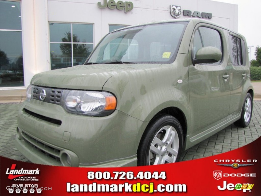 Moss Green Nissan Cube