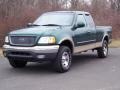 1999 Woodland Green Metallic Ford F150 XLT Extended Cab 4x4  photo #12