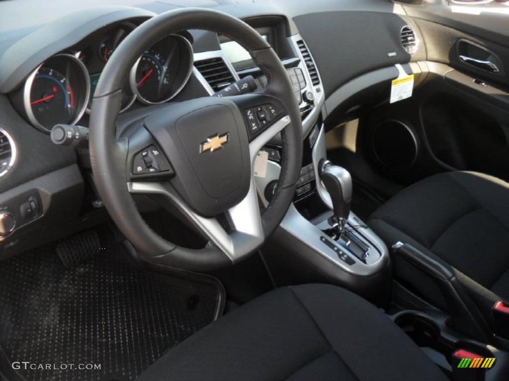 Jet Black Interior 2012 Chevrolet Cruze Eco Photo #53777785