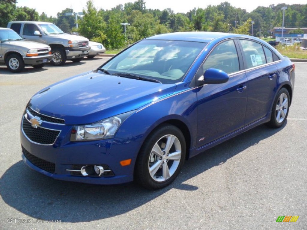 Blue Topaz Metallic 2012 Chevrolet Cruze LT/RS Exterior Photo #53777797