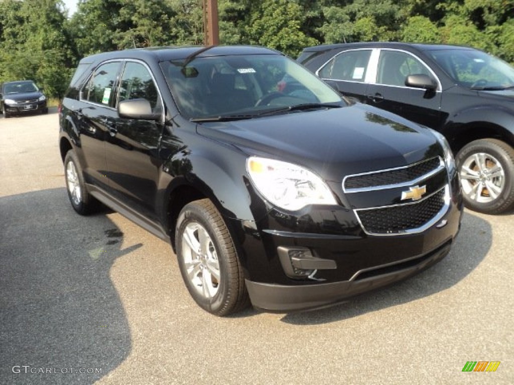 Black 2012 Chevrolet Equinox LS AWD Exterior Photo #53778007