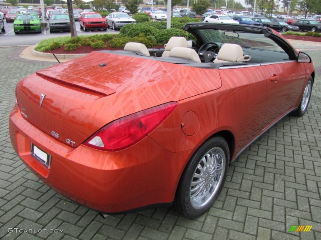 Sunburst Orange Metallic 2007 Pontiac G6 GT Convertible Exterior Photo #53778391