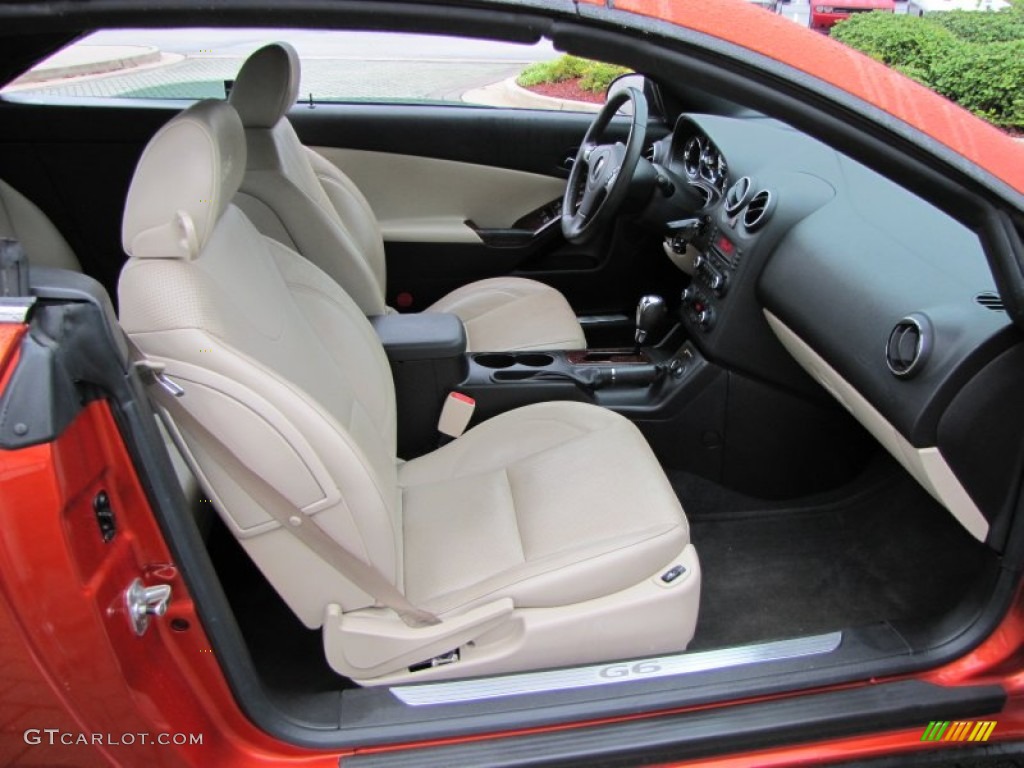 Light Taupe Interior 2007 Pontiac G6 GT Convertible Photo #53778489
