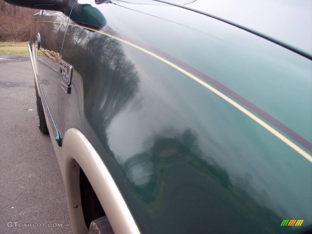1999 F150 XLT Extended Cab 4x4 - Woodland Green Metallic / Medium Prairie Tan photo #26