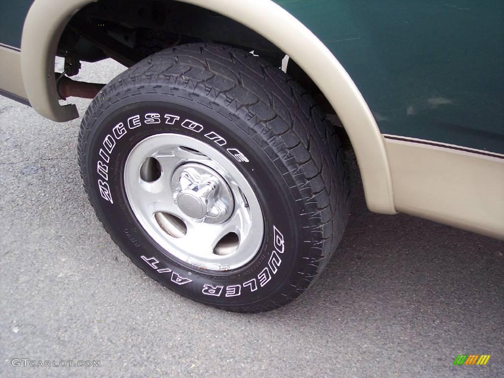 1999 F150 XLT Extended Cab 4x4 - Woodland Green Metallic / Medium Prairie Tan photo #28