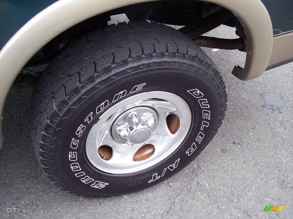 1999 F150 XLT Extended Cab 4x4 - Woodland Green Metallic / Medium Prairie Tan photo #29