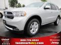 2012 Bright Silver Metallic Dodge Durango Crew  photo #1