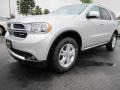 2012 Bright Silver Metallic Dodge Durango Crew  photo #3