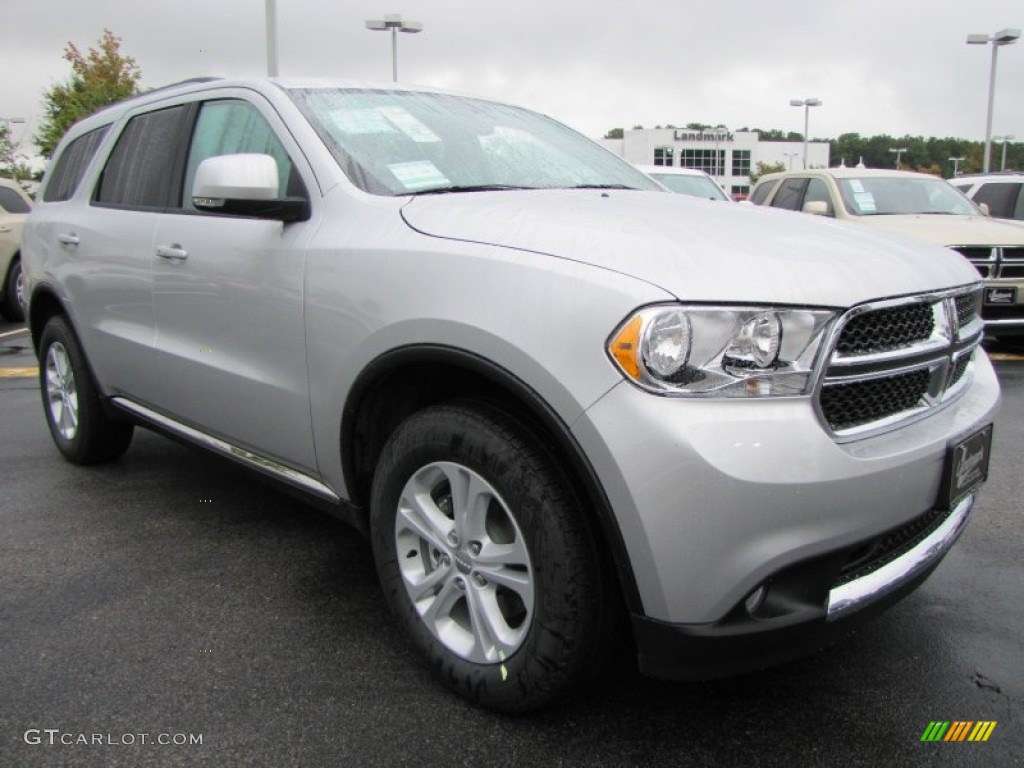 Bright Silver Metallic 2012 Dodge Durango Crew Exterior Photo #53779231