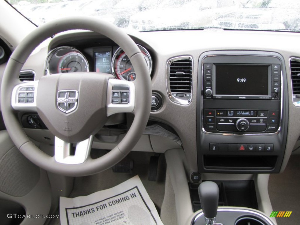 2012 Dodge Durango Crew Dark Graystone/Medium Graystone Dashboard Photo #53779298