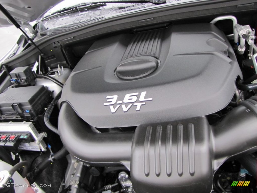 2012 Dodge Durango Crew 3.6 Liter DOHC 24-Valve VVT Pentastar V6 Engine Photo #53779306