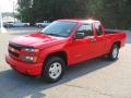 Victory Red 2005 Chevrolet Colorado Extended Cab Exterior