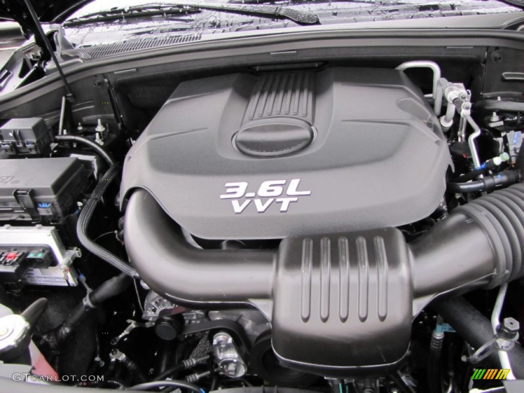 2012 Dodge Durango Crew 3.6 Liter DOHC 24-Valve VVT Pentastar V6 Engine Photo #53779618