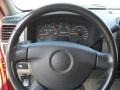 2005 Chevrolet Colorado Medium Dark Pewter Interior Steering Wheel Photo