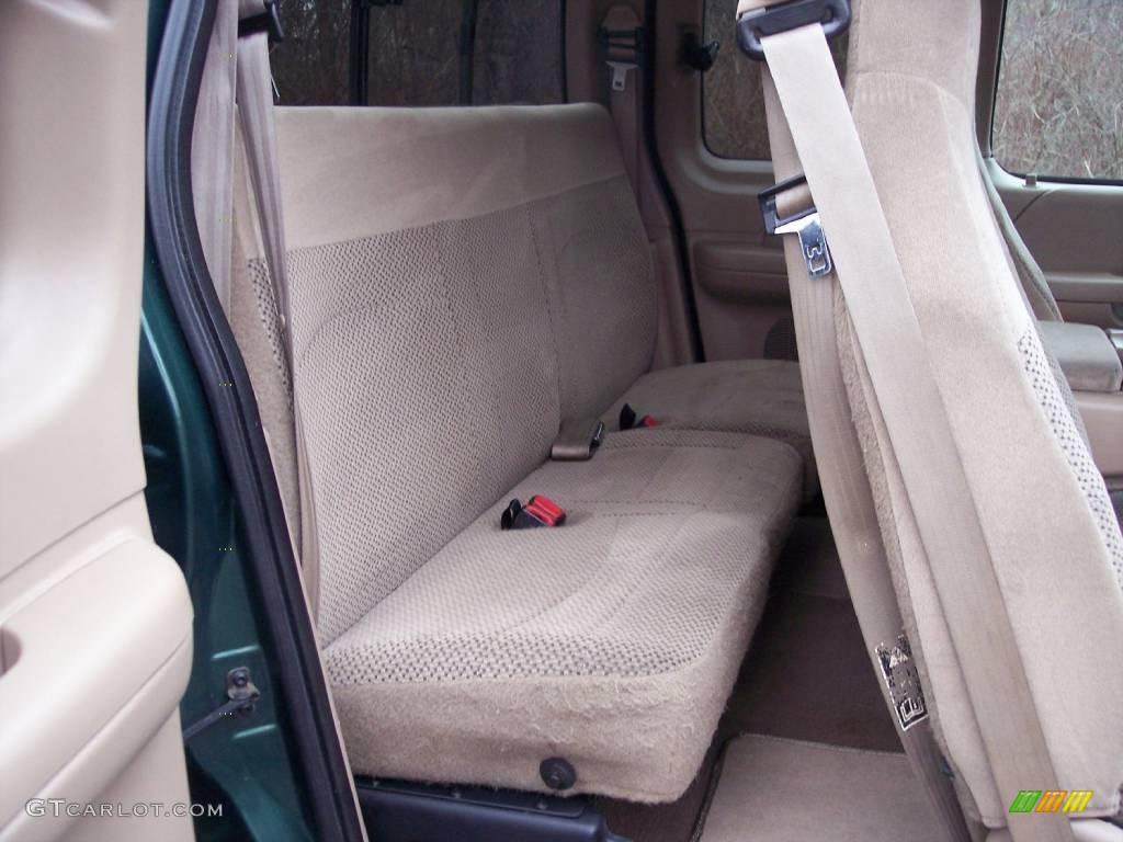 1999 F150 XLT Extended Cab 4x4 - Woodland Green Metallic / Medium Prairie Tan photo #41