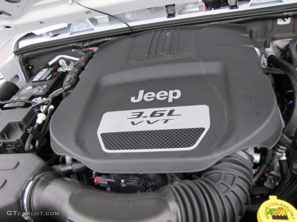 2012 Jeep Wrangler Sport S 4x4 3.6 Liter DOHC 24-Valve VVT Pentastar V6 Engine Photo #53780407