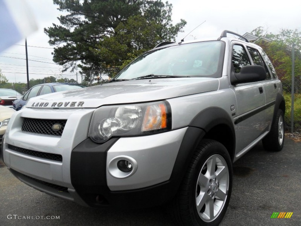 2004 Freelander HSE - Zambezi Silver Metallic / Black photo #2