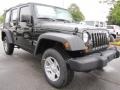 2012 Natural Green Pearl Jeep Wrangler Unlimited Sport 4x4  photo #4