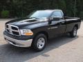 2012 Black Dodge Ram 1500 ST Regular Cab 4x4  photo #1