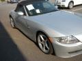 2008 Titanium Silver Metallic BMW Z4 3.0si Roadster  photo #6