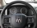 Dark Slate Gray/Medium Graystone 2012 Dodge Ram 1500 ST Regular Cab 4x4 Steering Wheel
