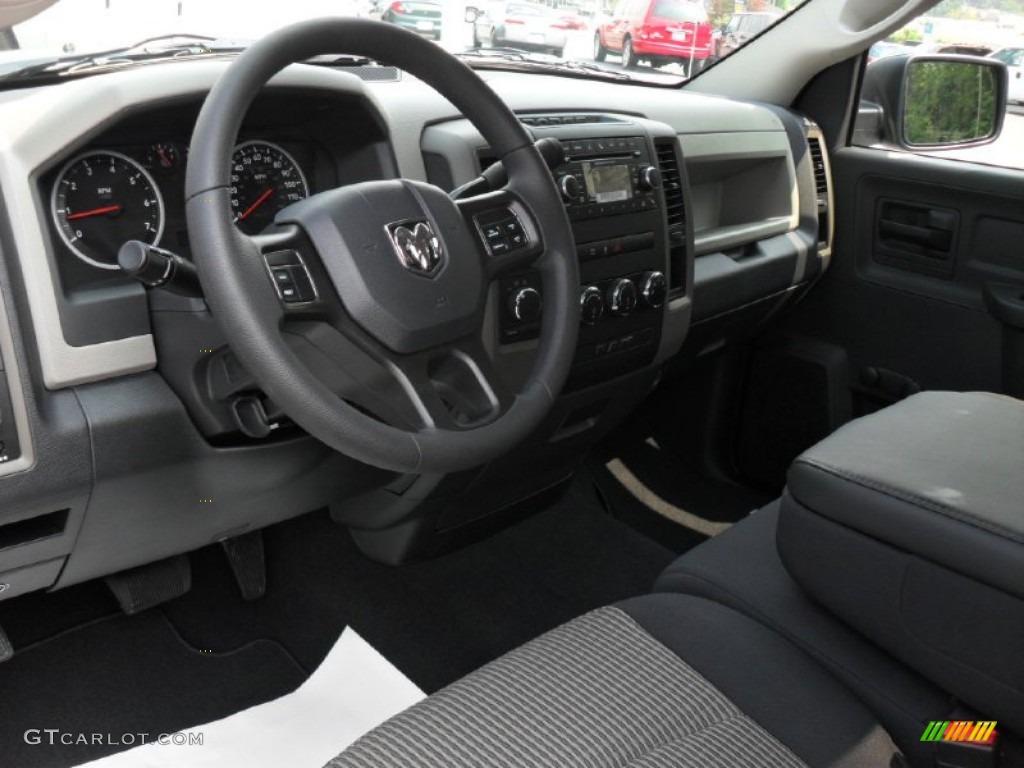 Dark Slate Gray/Medium Graystone Interior 2012 Dodge Ram 1500 ST Regular Cab 4x4 Photo #53781607