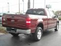 2004 Dark Toreador Red Metallic Ford F150 XLT SuperCab 4x4  photo #3