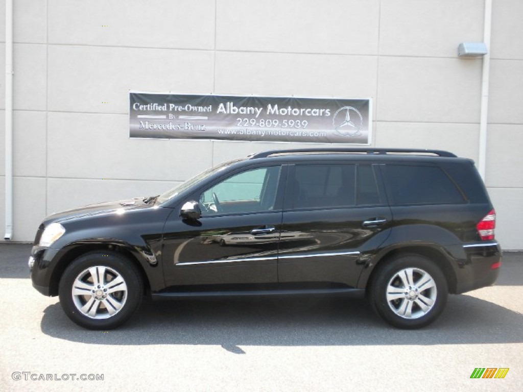 2009 GL 450 4Matic - Black / Black photo #1