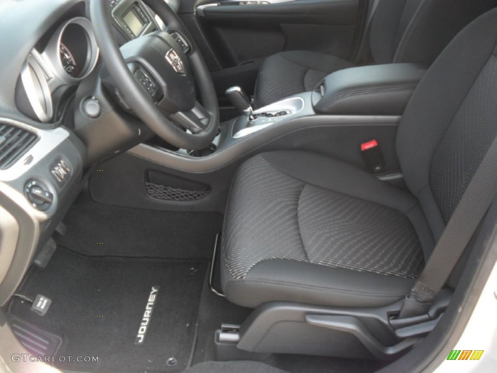 Black Interior 2012 Dodge Journey SXT Photo #53782002
