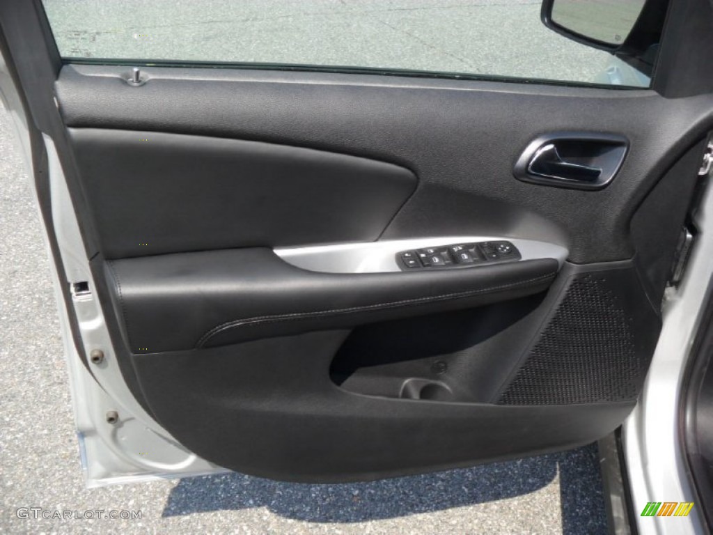 2012 Dodge Journey SXT Black Door Panel Photo #53782012