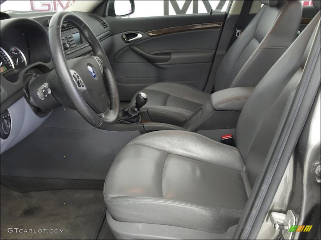 Slate Gray Interior 2006 Saab 9-3 2.0T Sport Sedan Photo #53782114