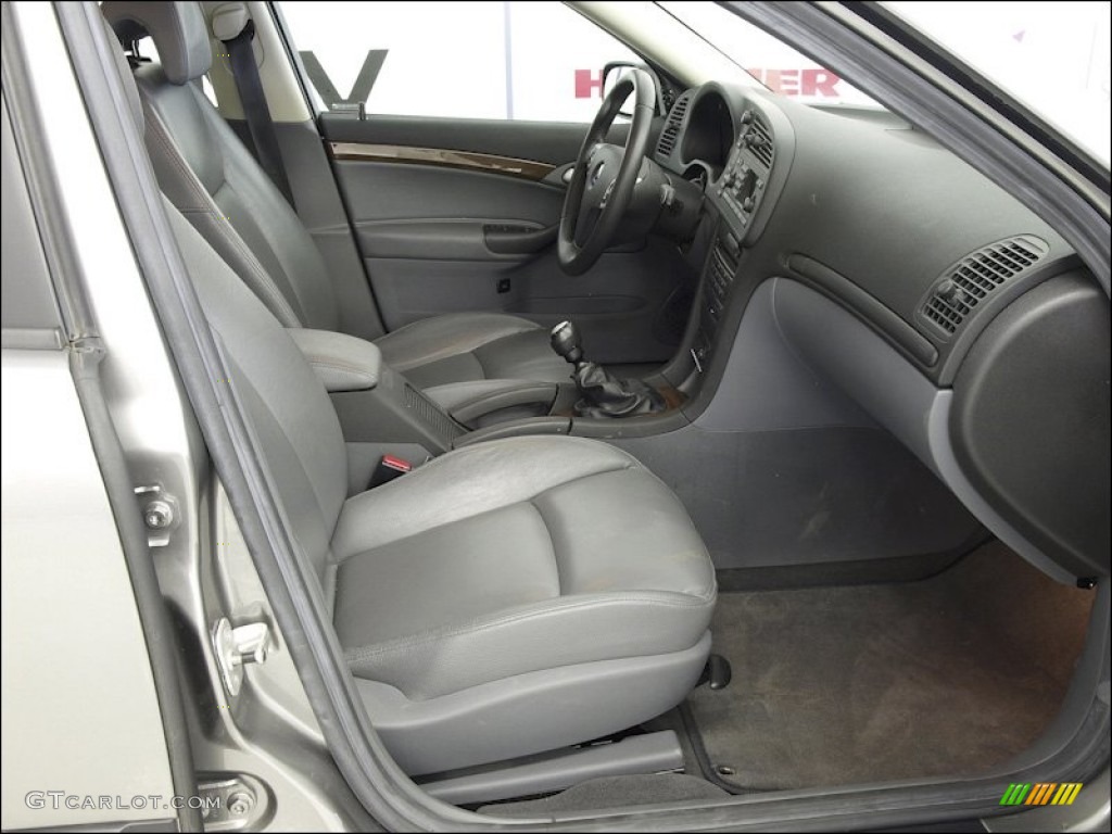 Slate Gray Interior 2006 Saab 9-3 2.0T Sport Sedan Photo #53782249