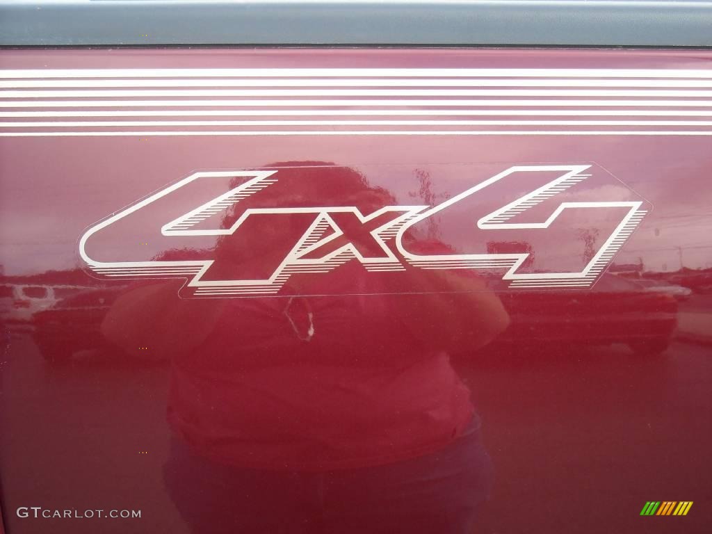 2004 F150 XLT SuperCab 4x4 - Dark Toreador Red Metallic / Dark Flint photo #14
