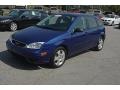 2006 Sonic Blue Metallic Ford Focus ZX5 SES Hatchback  photo #1