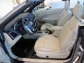  2011 200 Limited Convertible Black/Light Frost Beige Interior