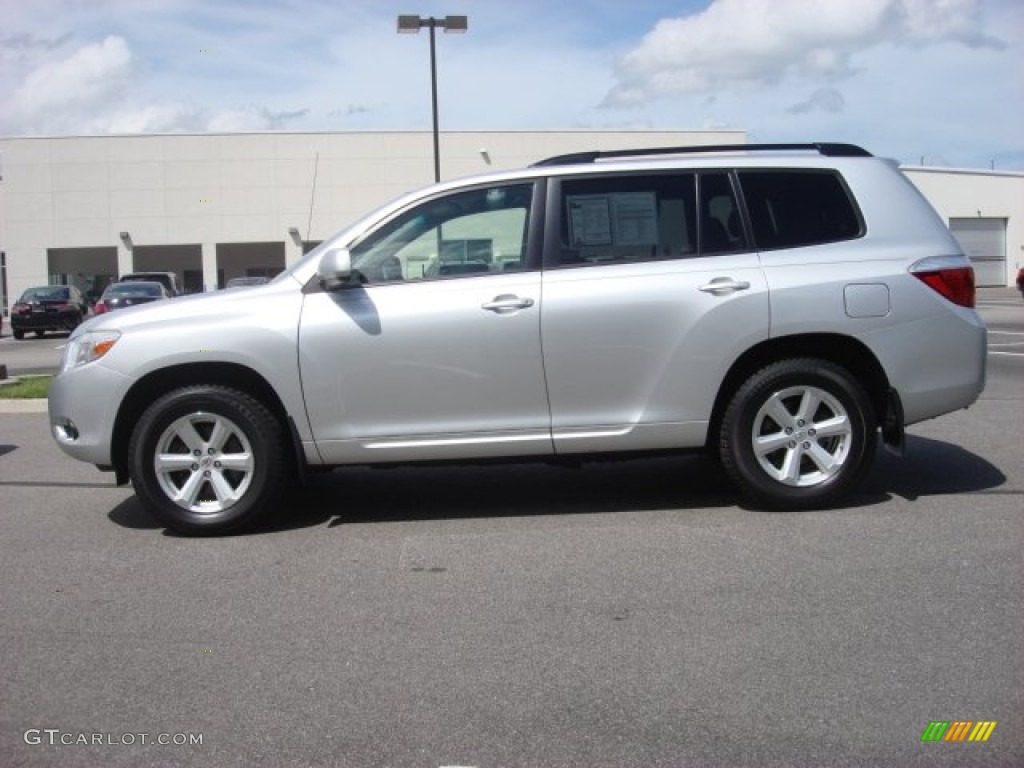 2008 Highlander  - Classic Silver Metallic / Ash Gray photo #3