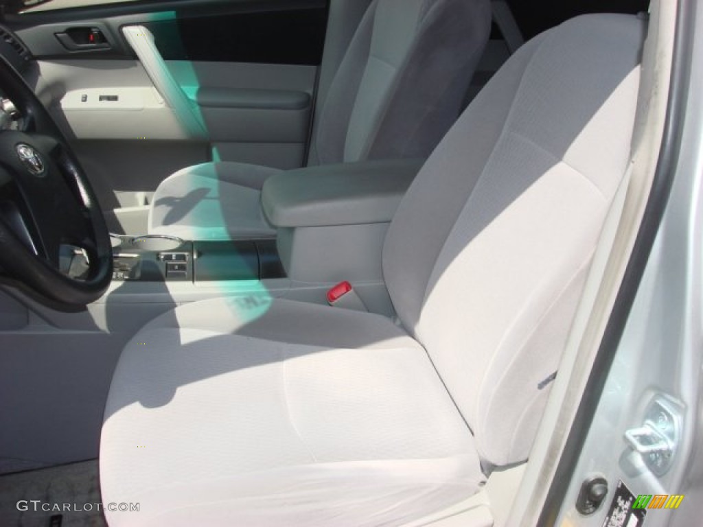 2008 Highlander  - Classic Silver Metallic / Ash Gray photo #9