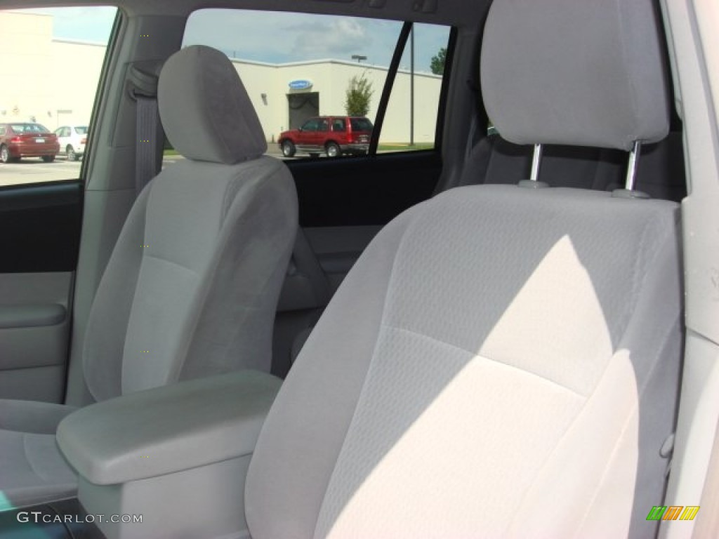 2008 Highlander  - Classic Silver Metallic / Ash Gray photo #10