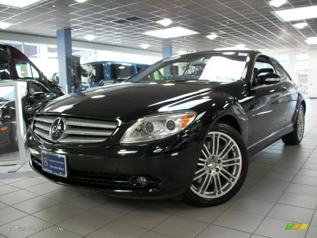 Black Mercedes-Benz CL