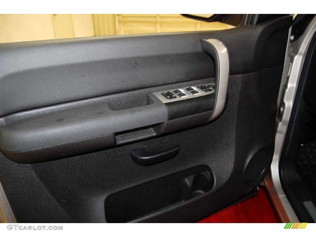2009 Silverado 1500 LT Crew Cab - Silver Birch Metallic / Ebony photo #9