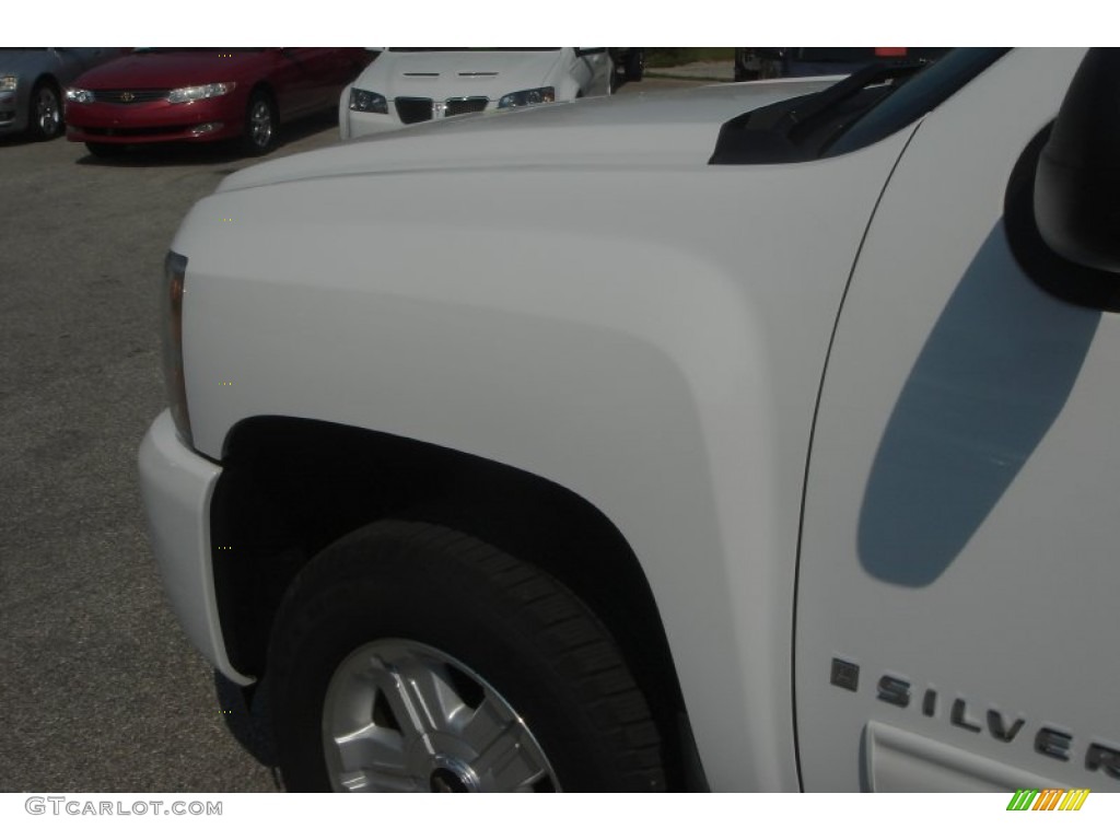 2009 Silverado 1500 LT Crew Cab 4x4 - Summit White / Ebony photo #13