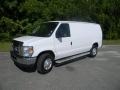 Oxford White 2010 Ford E Series Van E250 XLT Commericial
