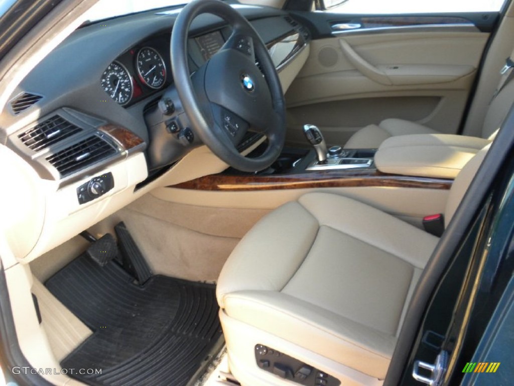 Sand Beige Interior 2010 BMW X5 xDrive48i Photo #53787010