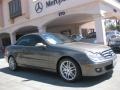 2009 Indium Grey Metallic Mercedes-Benz CLK 350 Cabriolet  photo #1